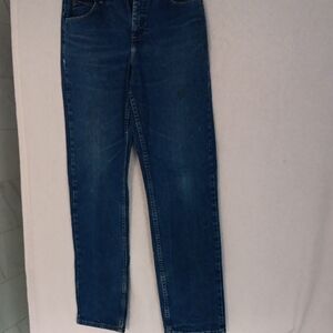Lee Women Classic Relax Fit Blue Jeans  Sz 10 L